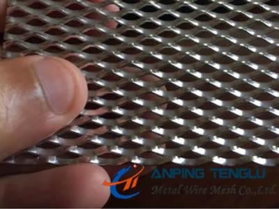 China 2x1.5mm Expanded Metal, 0.2mm Thicknes, (0.2, 0.3, 0.4, 0.5)mm Strand for sale