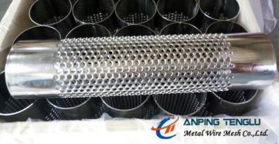 Chine Stainless Steel Round Hole Perforated Cylinder Used for Filtration Industry à vendre