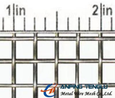 China SS, Cu, Al Material Single Intermediate Crimped Wire Mesh, 4Mesh 0.6-3mm Wire for sale