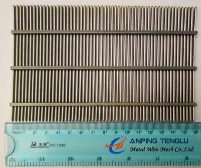 Chine AISI304 & AISI316 Wedge Wire Screen Flat Panels, 0.05-10mm Slot Width à vendre