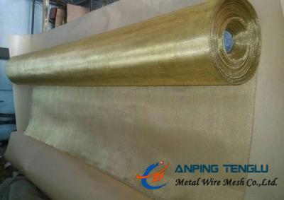 China Brass Woven Wire Mesh, Popular With Approximately 65% Copper, 35% Zinc for sale