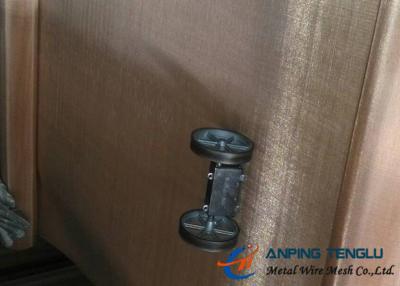 China Phosphor Bronze Woven Wire Mesh, 0.03%-0.35% phosphor, 5%-8% tin, other is copper en venta