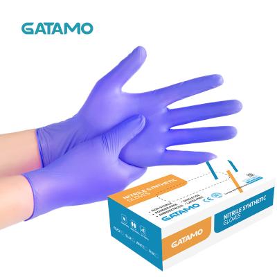 China Wholesale Cheap High Quality Gloves Cleaning Gloves Powder Free Food Grade Synthesis Nitrile Gloves Small for sale