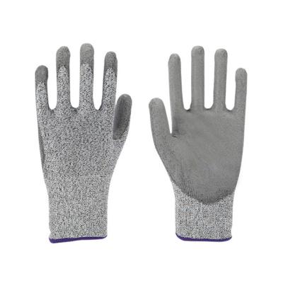 China SJS002 Logo Garden Construction Work Gloves HPPE Anti-Cut Wear Resistant Custom Hand Cut Resistant Safety Gloves for sale