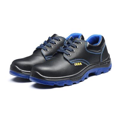 China SJH06 Steel Toe Shoes Made of High Quality Cowhide Sandwich Mesh Safety Shoes from China for sale