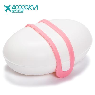 China SW2007 Creative Stocked Soap Box Travel Hand Soap Case With Lid Water Candy Color Super Seal With Lid for sale