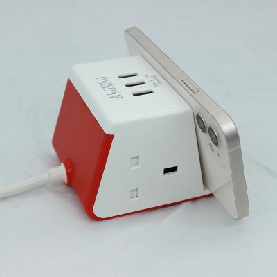 China Residential / General Purpose / Commercial Travel Power Strip UK Socket With USB Wireless Fuction for sale