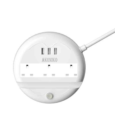 China Residential/Multi-Purpose/Commercial Multi-Function Round Student Dormitory Charging Socket Directly Sold By Manufacturer Is Equipped With USB And Bracket for sale