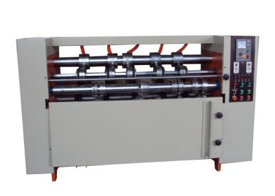 China 1mm Thickness Thin Blade Slitter Scorer Machine , Corrugated Cardboard Slitting Machine for sale