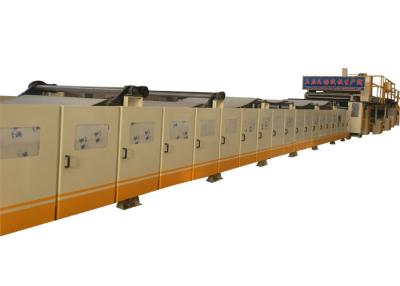 China Five Layer Corrugated Cardboard Production Line Steam Heating 60KW Powered for sale