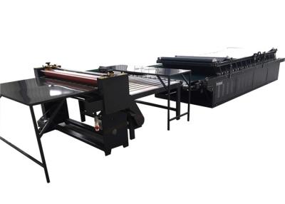 China Corrugated Paperboard Manual Flute Laminator Machine 0 - 40m/Min For Carton Box for sale