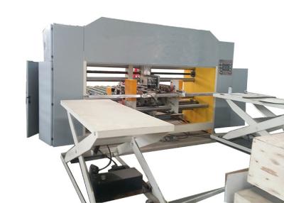 China Semi Automatic Corrugated Double Servo Two Piece Stitcher For Carton Box for sale