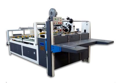 China 4000×2000×1900mm Semi Auto Folder Gluer Machine Corrugated Carton Box Usage for sale