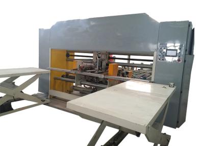 China Double Servo Carton Box Stitching Machine Electric Driven Semi Automatic Grade for sale