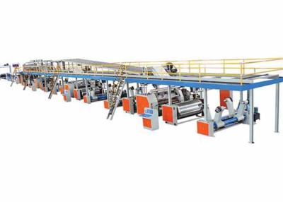 China Corrugated cardboard making machine / 3 Ply Corrugated Carton Production Line for sale