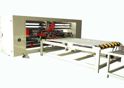 China Corrugated Carton Box Double Pieces Stitching Machinery For 1200 - 1500mm Max Width Sheet for sale