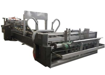 China Carton Box Use Automatic Folder Gluer Machine , Electric Driven Auto Folder Gluer for sale