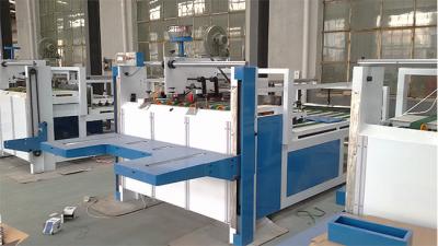 China Electric Semi Auto Folder Gluer / Carton Folder Gluer Machine CE Approved for sale