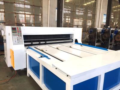 China Corrugated Box Die Cutting Machine / Industrial Rotary Die Machine for sale