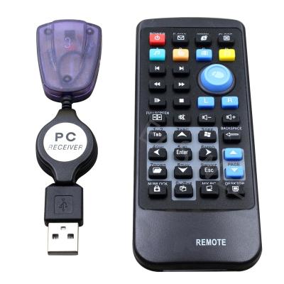 China Home Automation USB Laptop PC Keyboard Wireless Mouse Media Center Remote Controller for sale