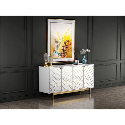 China Factory stock OEM/ODM modern low home office ready furniture wood credenza filing cabinet for sale