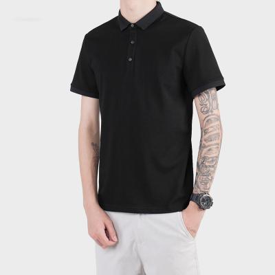 China High Quality Cotton Men's Anti-wrinkle Summer Fit Simple Design Golf Polo Tshirt Polo Shirts for sale