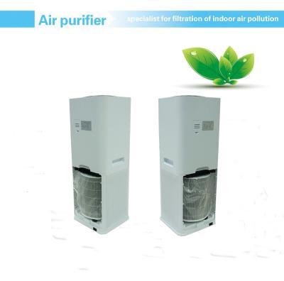 China DC 89w 65m2 500m3/H Room Ionizer Air Purifier Te koop