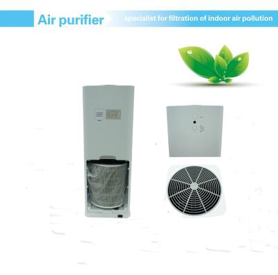 China Remote 89w 65m2 25db UVC Air Purifiers For Hotel à venda