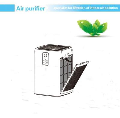 Китай OEM Wifi 680m3/H 60w Room Ionizer Air Purifier продается