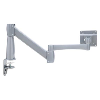 Chine Hot selling design aluminum alloy adjustable computer holder arm desk mount stand monitor arm à vendre