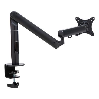 China New Product Customized Aluminum Black Computer Stand Monitor Arm Desktop Mounting Bracket en venta