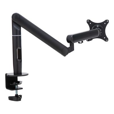 Cina Hot Sale High Quality Aluminum Black Computer Stand Monitor Arm Desktop Mounting Bracket in vendita