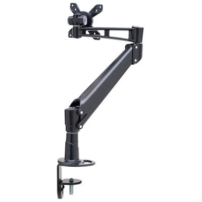 Китай Gas Spring Monitor Arm Aluminum Simple Atmosphere Computer Holder Black White Silver Monitor Arm продается