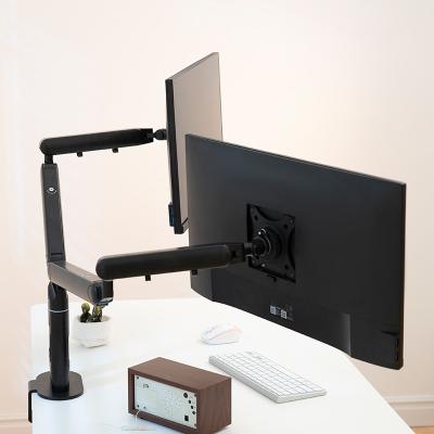 China High Quality Dual Monitor Stand Game Monitor Arm Adjustable Spring Arm Monitor for sale