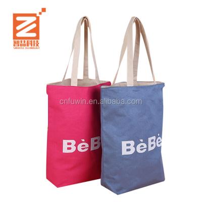 China 100% OEM Logo Organic Custom Cotton Canvas Shopping Tote Bags Eco-Friendly Fashion Eco-Friendly Promotional Handle for sale