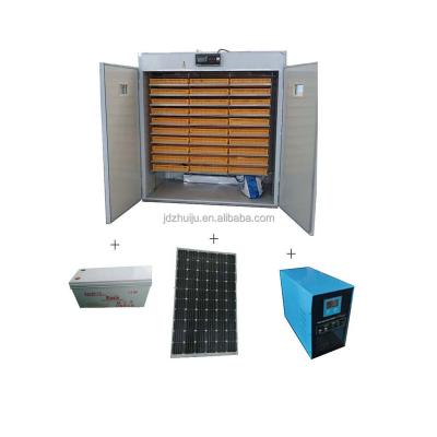 China 5000/5000 Full Automatic Solar Egg Incubator Automatic Solar Powered Egg Incubator for sale