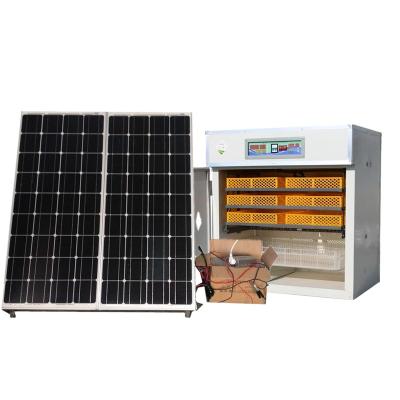 China Other Double Power Supply 528 Chicken Egg Incubator With Solar System for sale