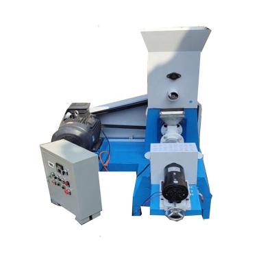 China Farms floating fish feed pellet making machine/pet feed screw extruder for sale HJ-FFP40 for sale