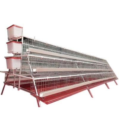 China Durable Capacity 120 Layer Chicken Cages Egg Layer Automatic Chicken Cages for sale