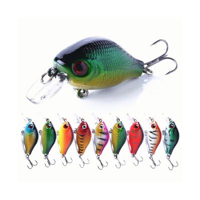 China 8g 55mm Cb1010 Mini Crankbaits Floating Hard Lure Durable Top Right Crank Bait for sale