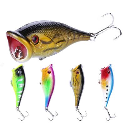 China 10g 65mm P1006 Topwater Eco-friendly Plastic Snap Lures Sea Outdoor Handmade Jumping Baits for sale