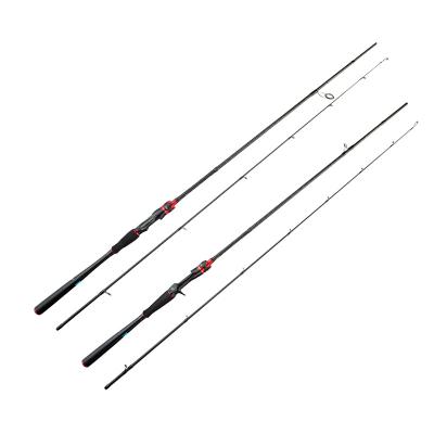 China Outdoor Fishing Activity 137.8g Upper Right 190cm Two Sections Rotating Fishing Rod Carbon Telescopic Hard Rod Fishing Rod Hot Sale High Quality for sale