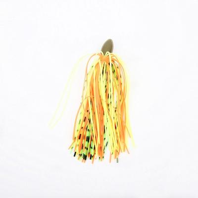 China Tu1007 Durable Right Hand Punch Tungsten Silicone Skirts Spinner Baits Skirts For Flying Tying Tungsten Material for sale