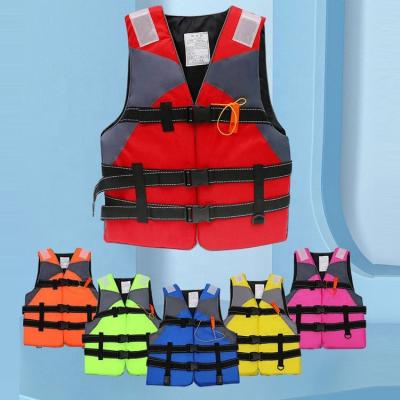 China Superior EPE Safety Life Jacket Foam Kayak Boat Float Aid Rescue Life Vest Vest Buoyancy For Adult Kids Children Drifting Life Jacket for sale