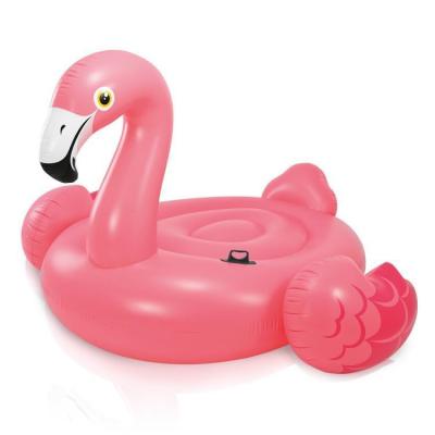 China Inflatable Floating Pool Toys INTEX 57558 Inflatable Ride-on Mega Pool Swimming Beach Outdoor Pink Water Play Equipment Inflatable Flamingo Pool Float for sale