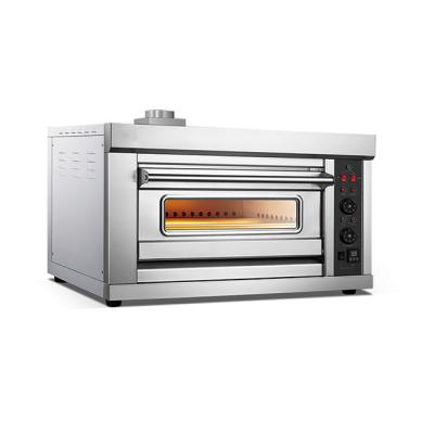 China Bakery Baking Equipment Bakery Oven 1 Tray Gas Deck Oven 1 Platform for sale