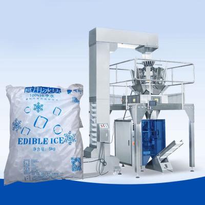 China Automatic ice pack ice cube packing machine ice tube packing machine ice packing machine for sale