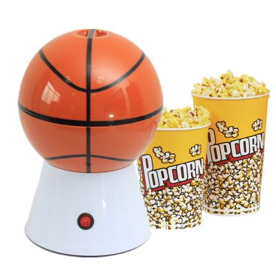 China Mini Football Electric Popcorn Maker Household Creative Kids Food Machine Small Household Puffing Machine for sale