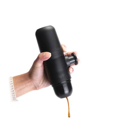 China Portable Car Mini Espresso Coffee Machine Hand Press Coffee Maker Portable Manual Coffee Machine for sale