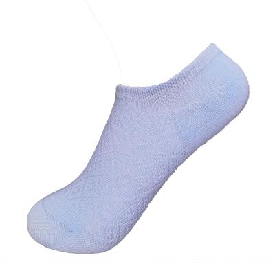 China Antibacterial Mesh Breathable Bamboo Fiber Socks Women's Boat Weed Stockings for sale